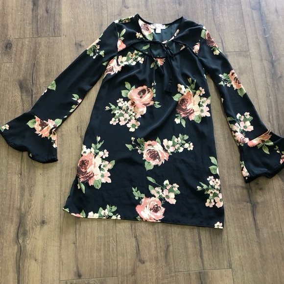 Band of gypsies women tunic blouse in multicoloured flowers size small - Picture 4 of 6